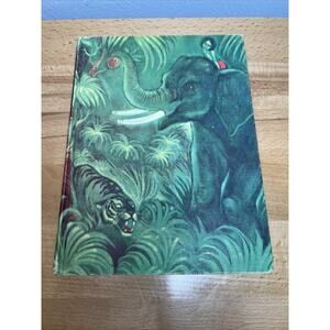 The Jungle Book (1950, HC) Rudyard Kipling Illustrated Junior Library